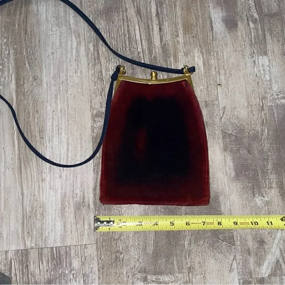 Enzo angiolini velvet evening bag